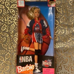 1998 NIB NBA Houston Rockets Barbie